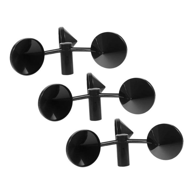 GALPADA 3pcs Replacement Anemometer Cups for Wind Speed Meter HVAC Meteorological Use - Image 1